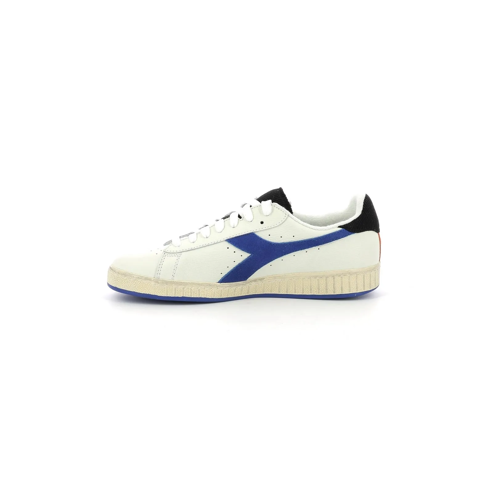 Diadora - Sneakers Game L Low Icon - White/Amparo Blue/Orangea - Mixte