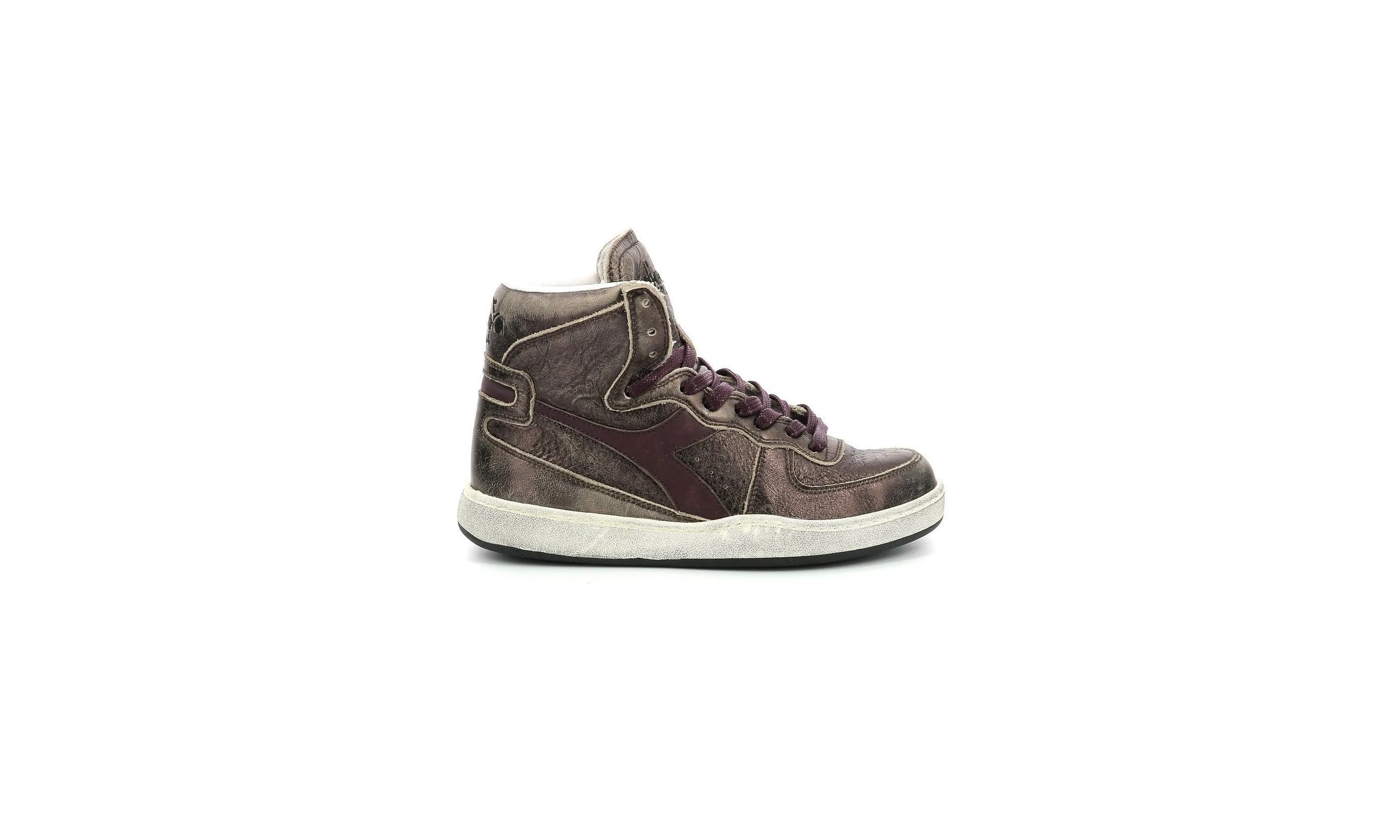 Diadora - Sneakers Haut Mi Baske Met Us - Violet Fig - Mixte