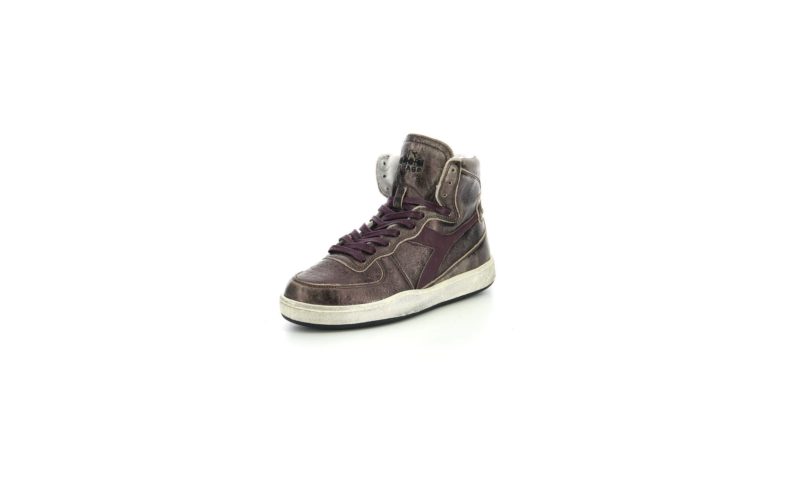 Diadora - Sneakers Haut Mi Baske Met Us - Violet Fig - Mixte