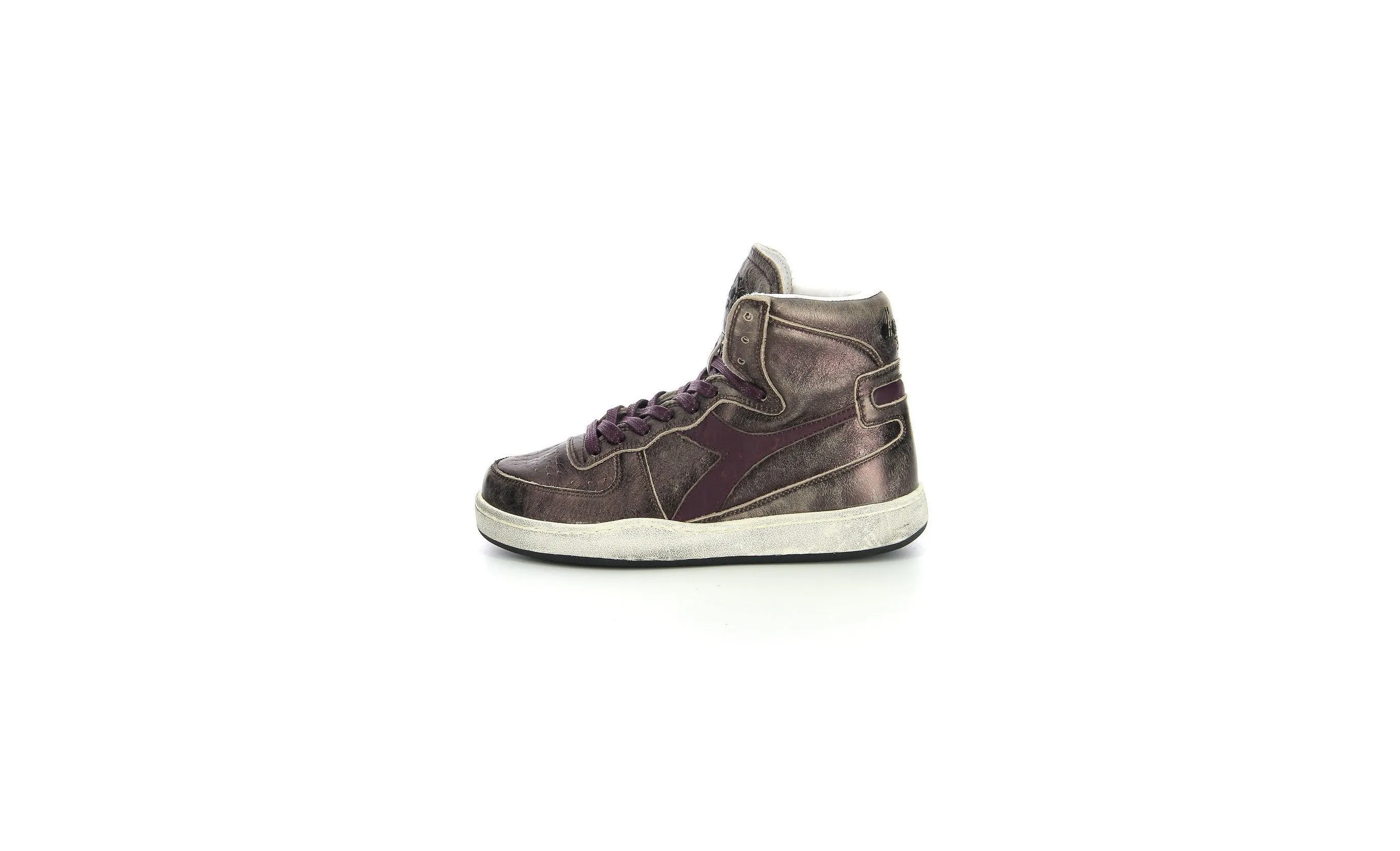 Diadora - Sneakers Haut Mi Baske Met Us - Violet Fig - Mixte