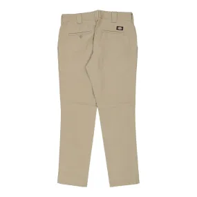 Dickies Trousers - 34W 32L Beige Cotton Blend