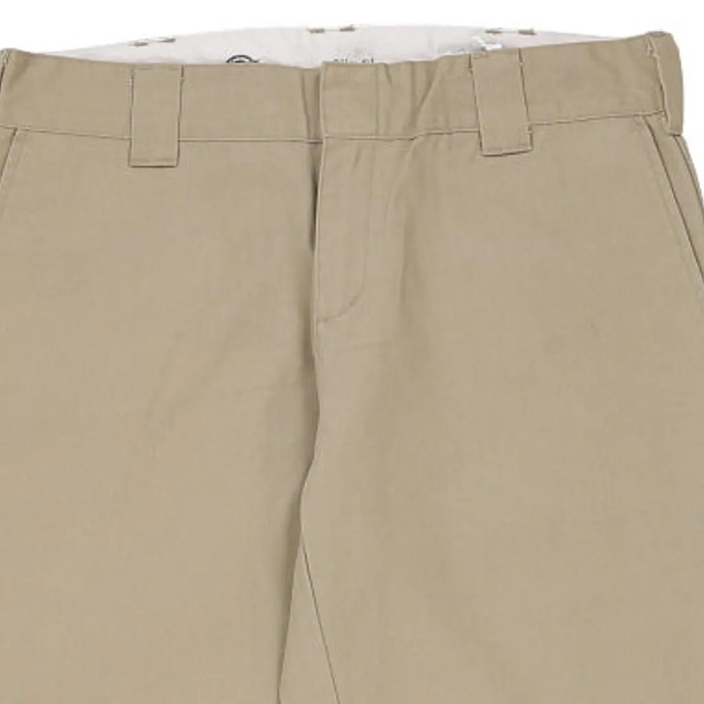 Dickies Trousers - 34W 32L Beige Cotton Blend