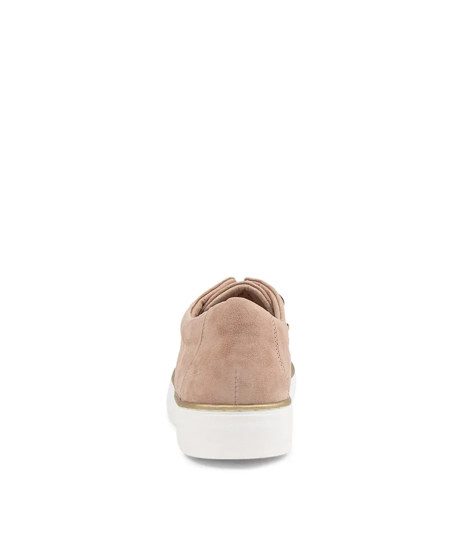 DJANGO & JULIETTE Filpy Latte Suede Sneakers