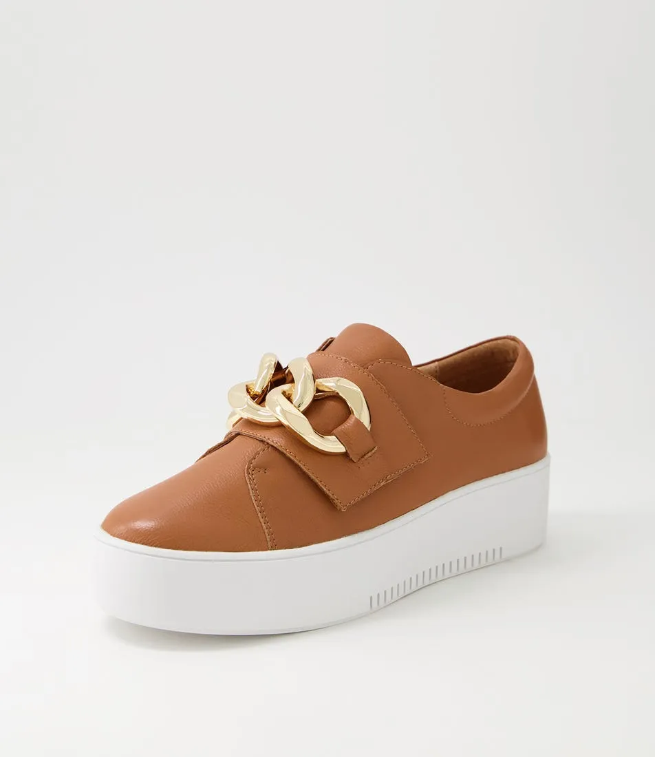 DJANGO & JULIETTE Wabble Scotch Leather Sneakers