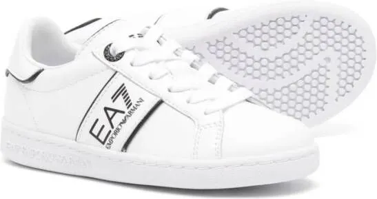 Ea7 Emporio Ar i logo-print low-top sneakers White