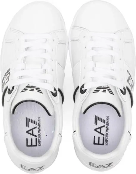 Ea7 Emporio Ar i logo-print low-top sneakers White