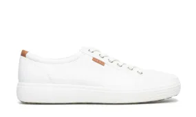 Ecco Mens Soft 7 Sneakers - White