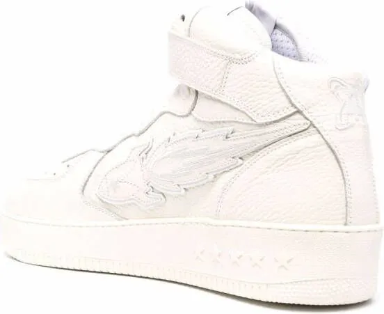 Enterprise Japan touch-strap lace-up sneakers White