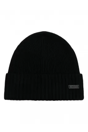 Fati Virgin Wool Hat Black