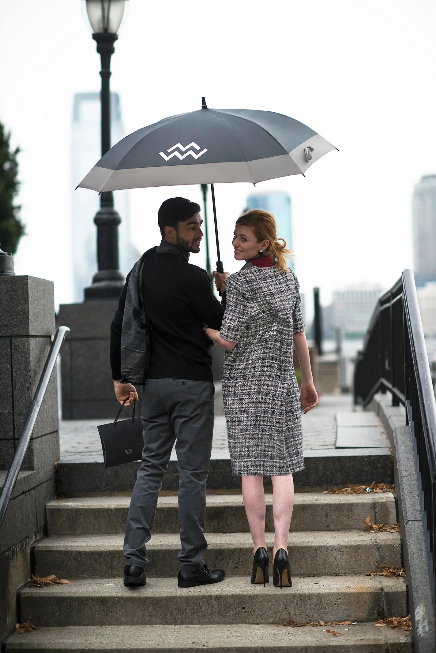 Floral Windproof Umbrella