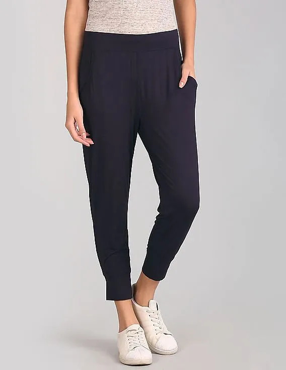 GAP Women Blue Pure Body Modal Joggers