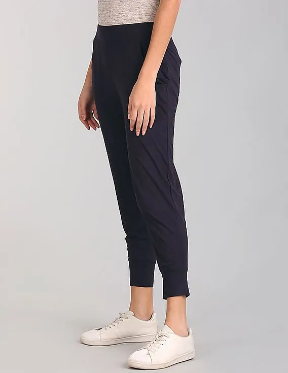 GAP Women Blue Pure Body Modal Joggers