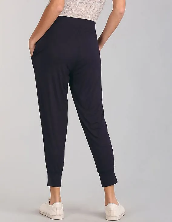 GAP Women Blue Pure Body Modal Joggers