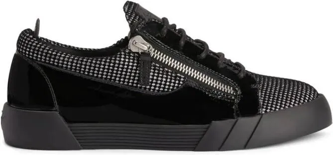 Giuseppe Zanotti Frankie low-top leather sneakers Black