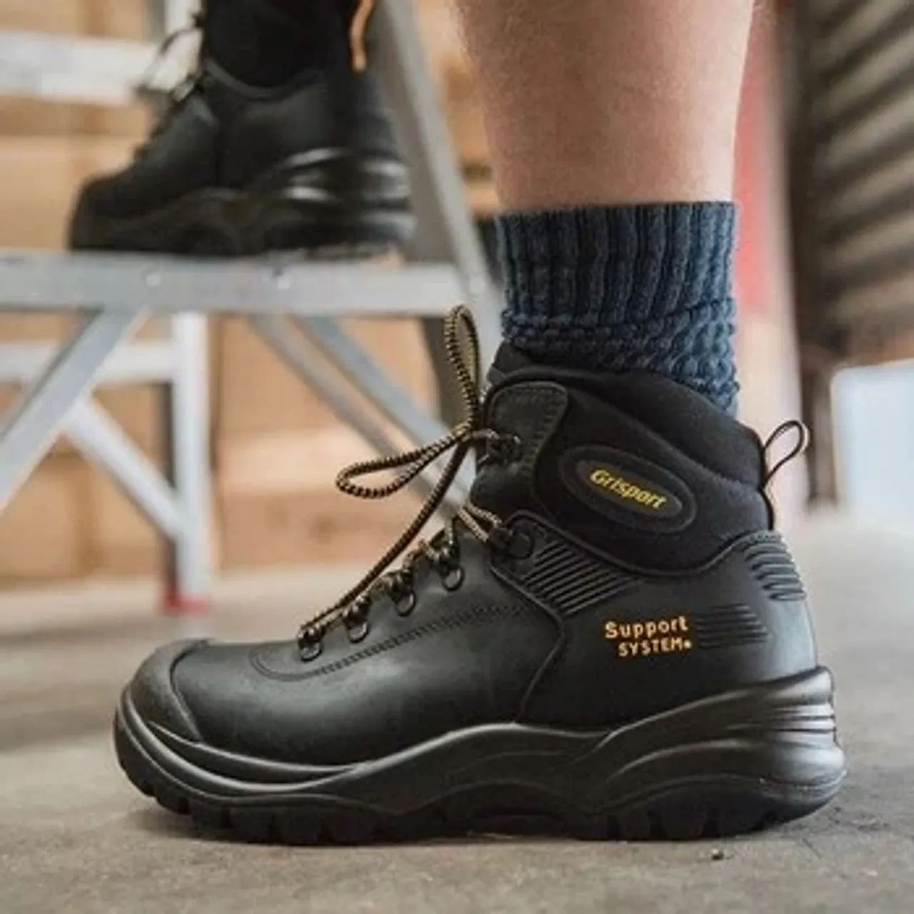 Grisport Contractor Safety Boot with  gel cushioning