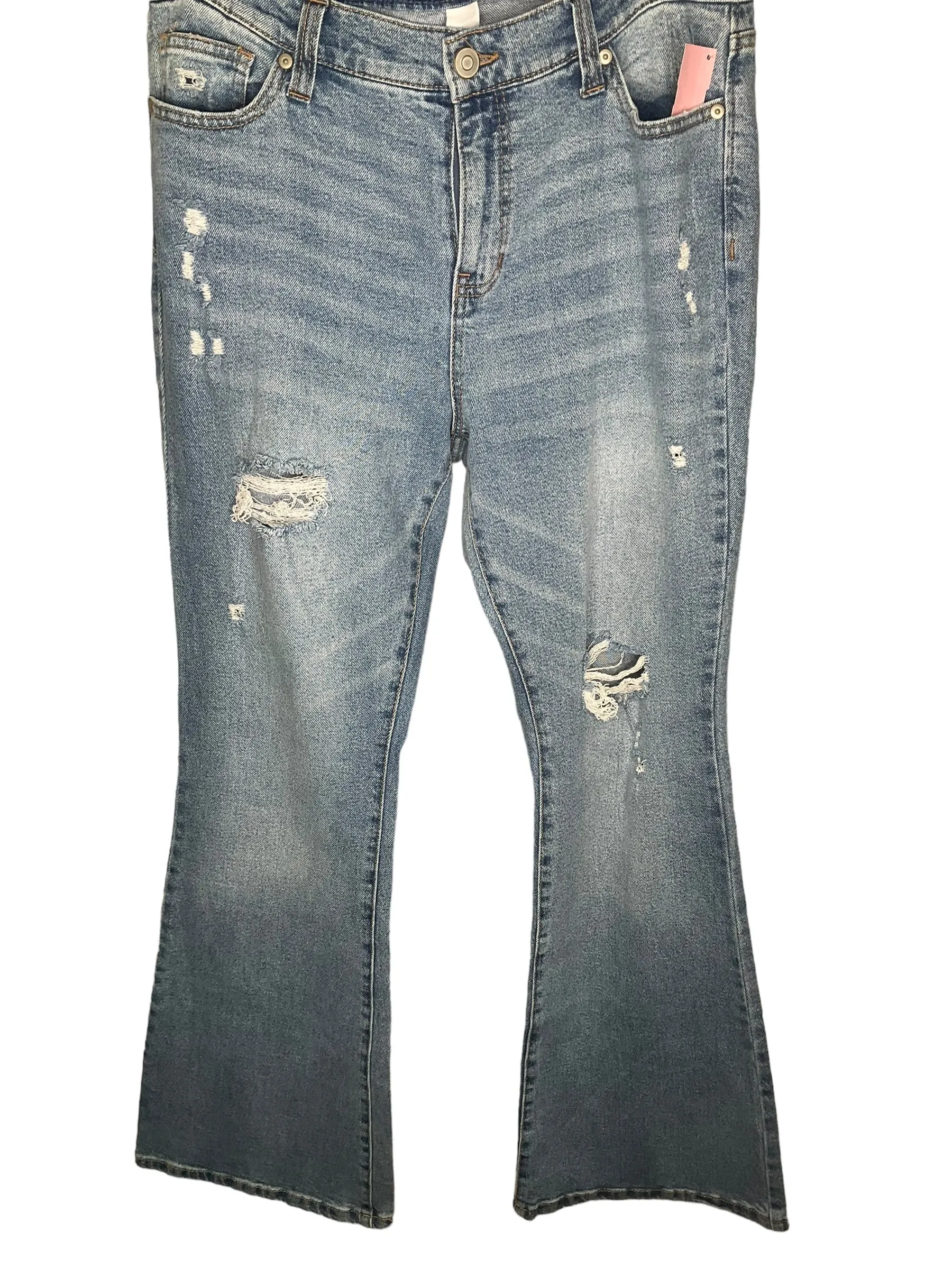 Jeans Flared By Altard State In Blue Denim, Size: 10