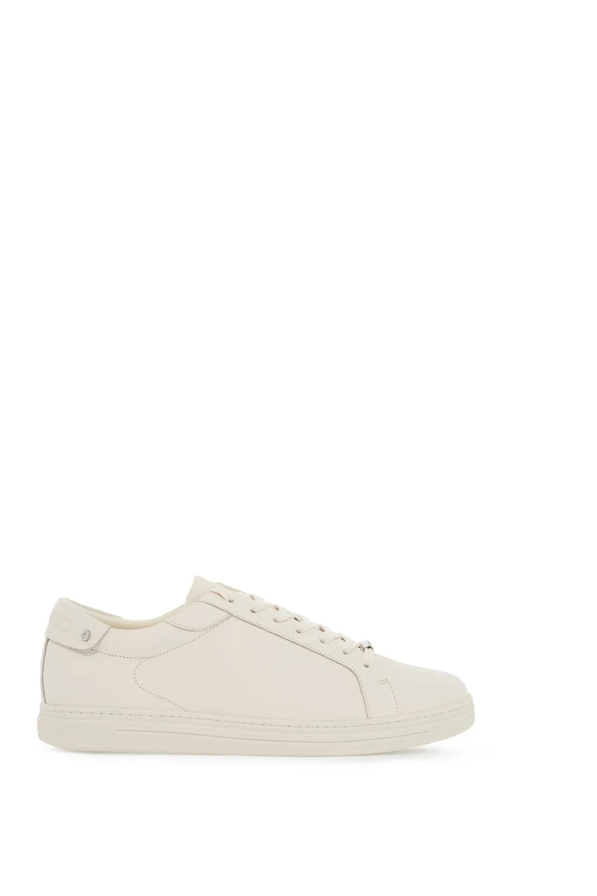 JIMMY CHOO hammered leather rome sneakers