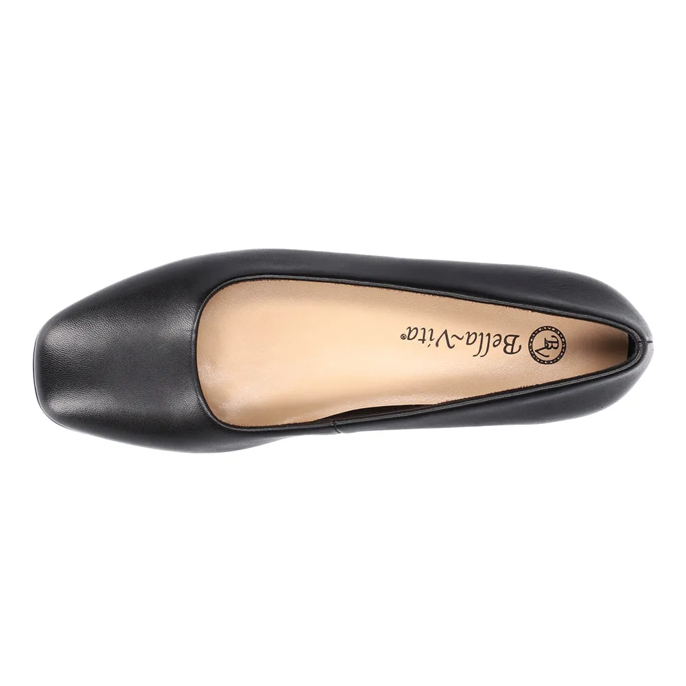 Kimiko Square Toe Slip On Flats