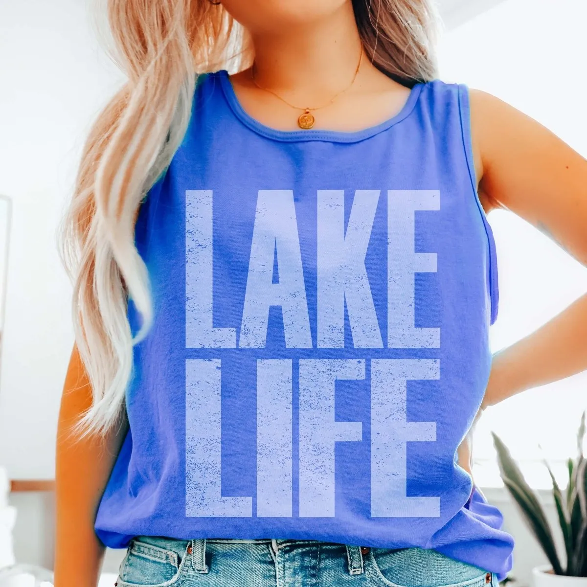 Lake Life Comfort Color Tank