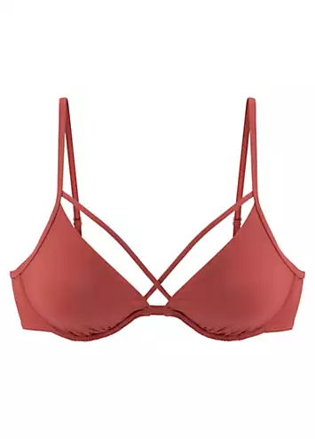 LASCANA Underwired Strappy Bikini Top | Grattan