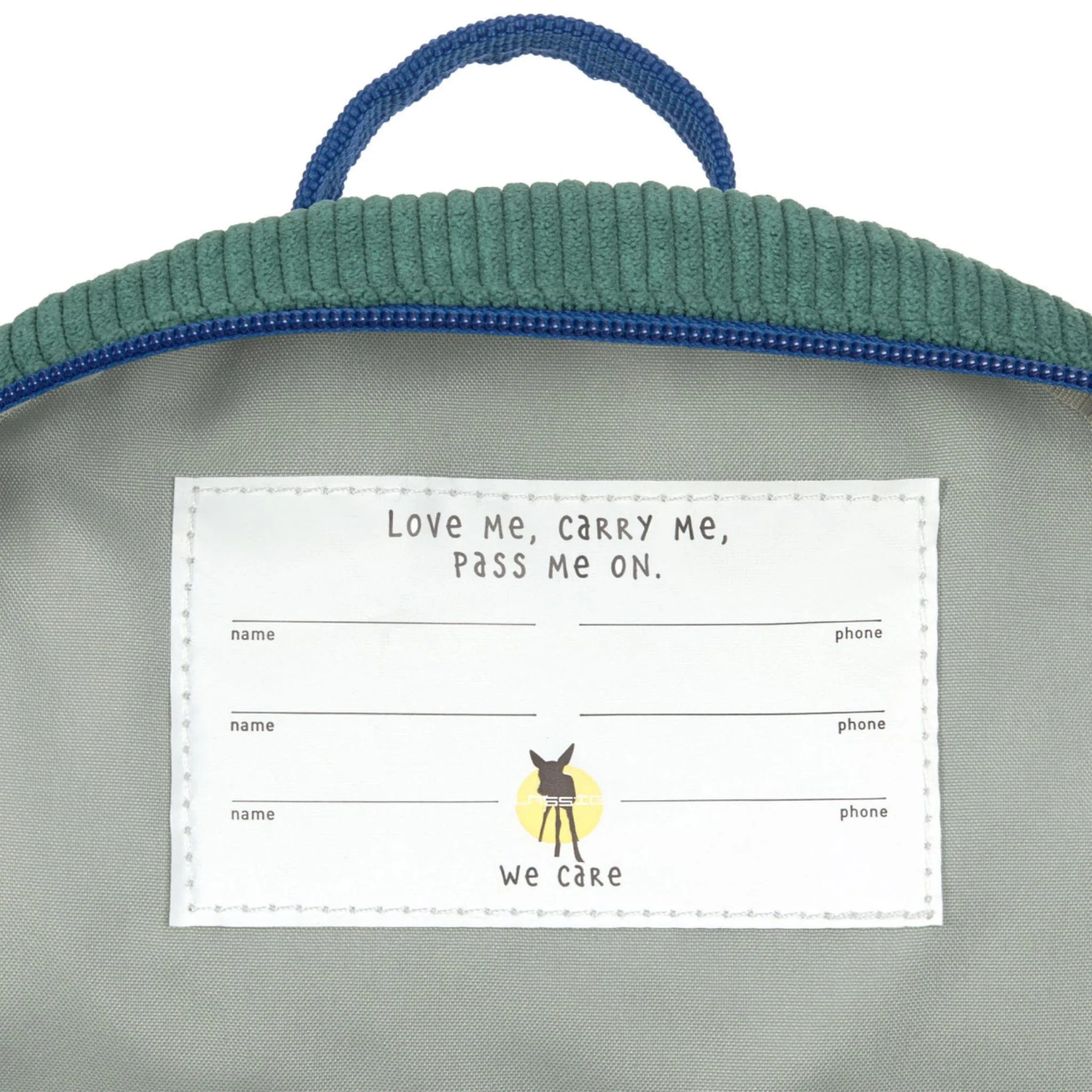 Lassig Backpack - Little Gang Fun Ocean Green  - Clement