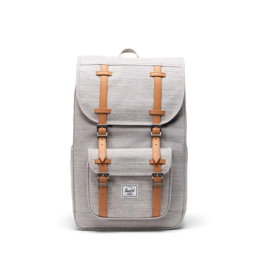 Little America Backpack | Mid-Volume (Light Grey Crosshatch)