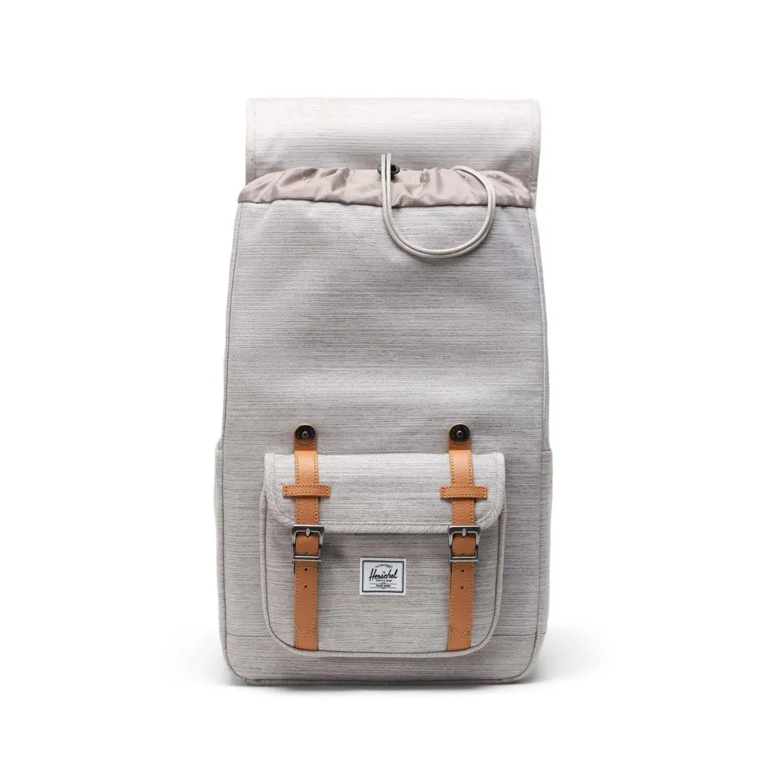 Little America Backpack | Mid-Volume (Light Grey Crosshatch)