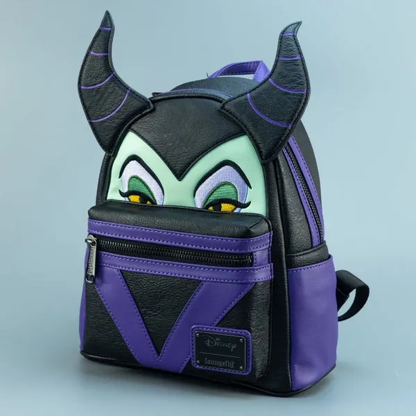 Loungefly x Disney Villains Maleficent Cosplay Mini Backpack