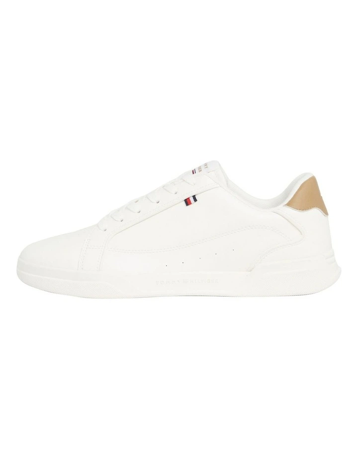 Low Top Cupsole Trainers in White