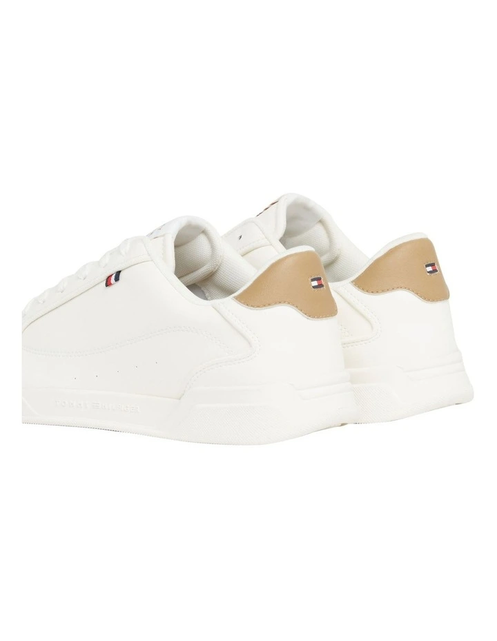 Low Top Cupsole Trainers in White