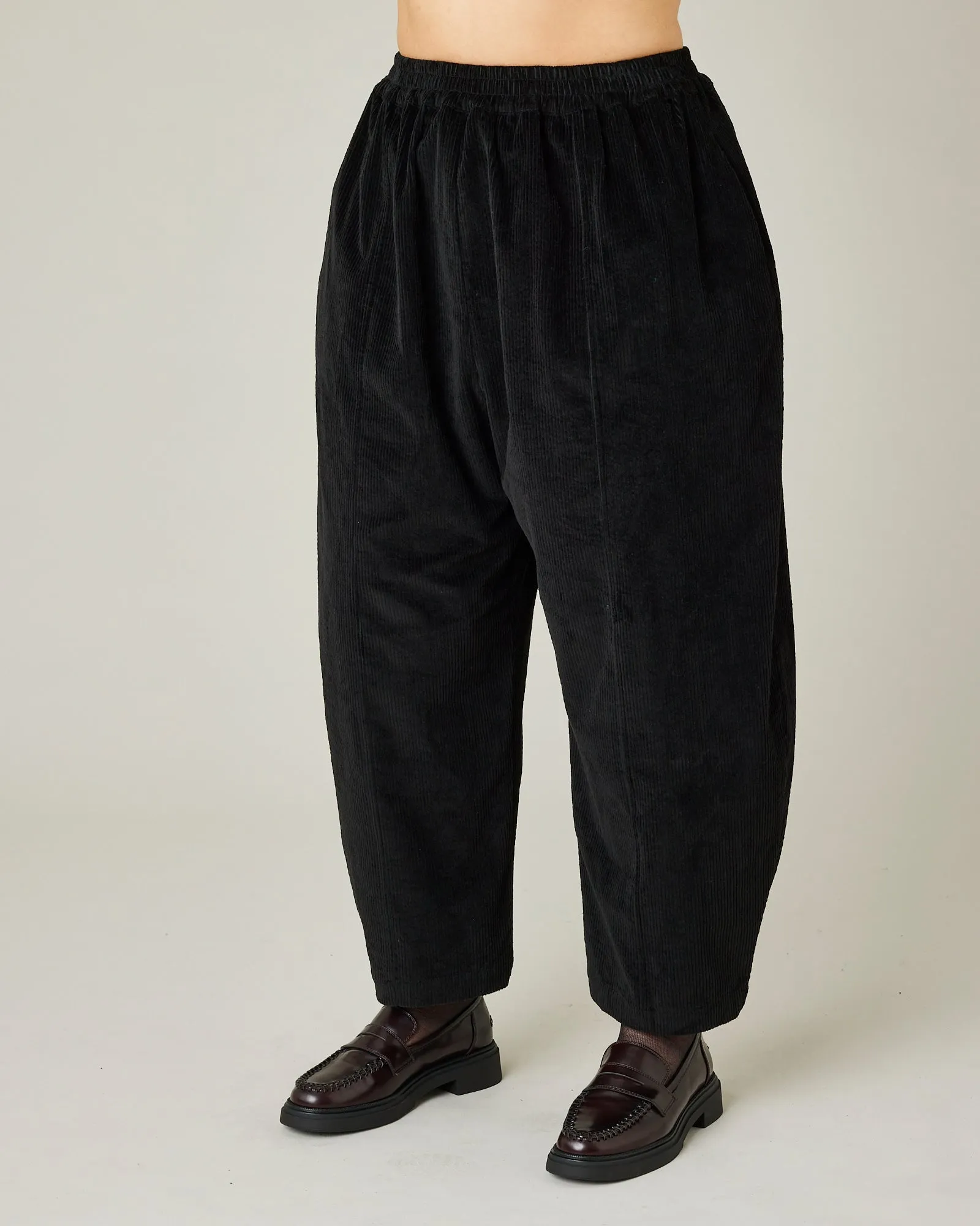 Mabel Black Cord Trousers