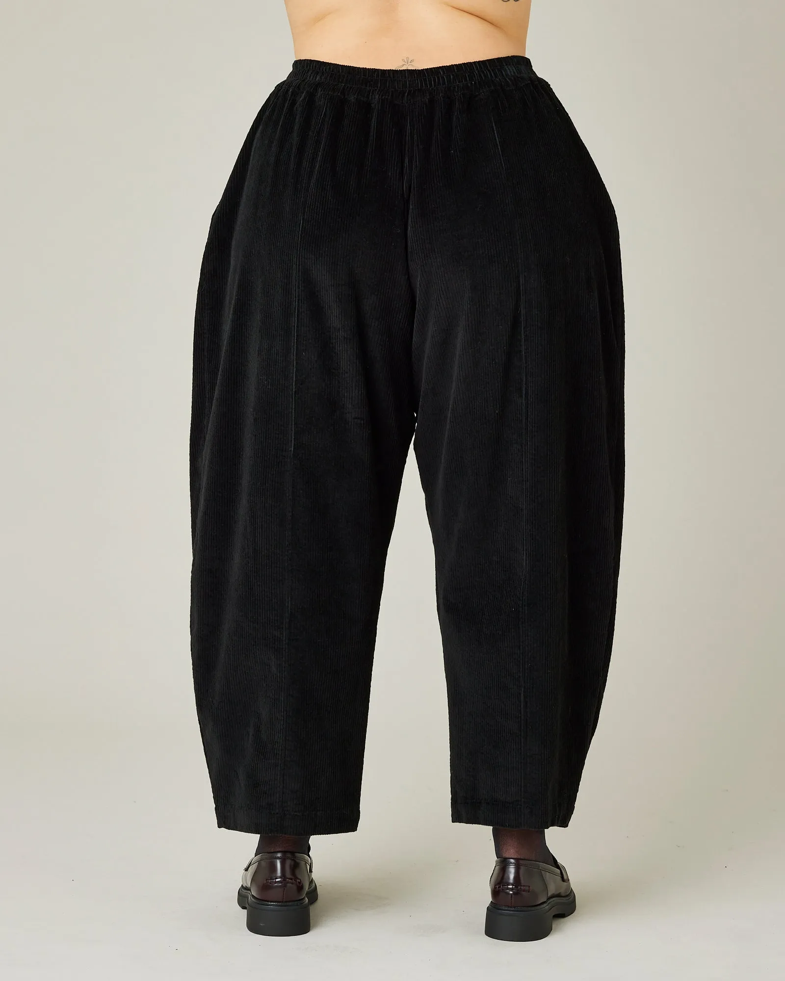 Mabel Black Cord Trousers