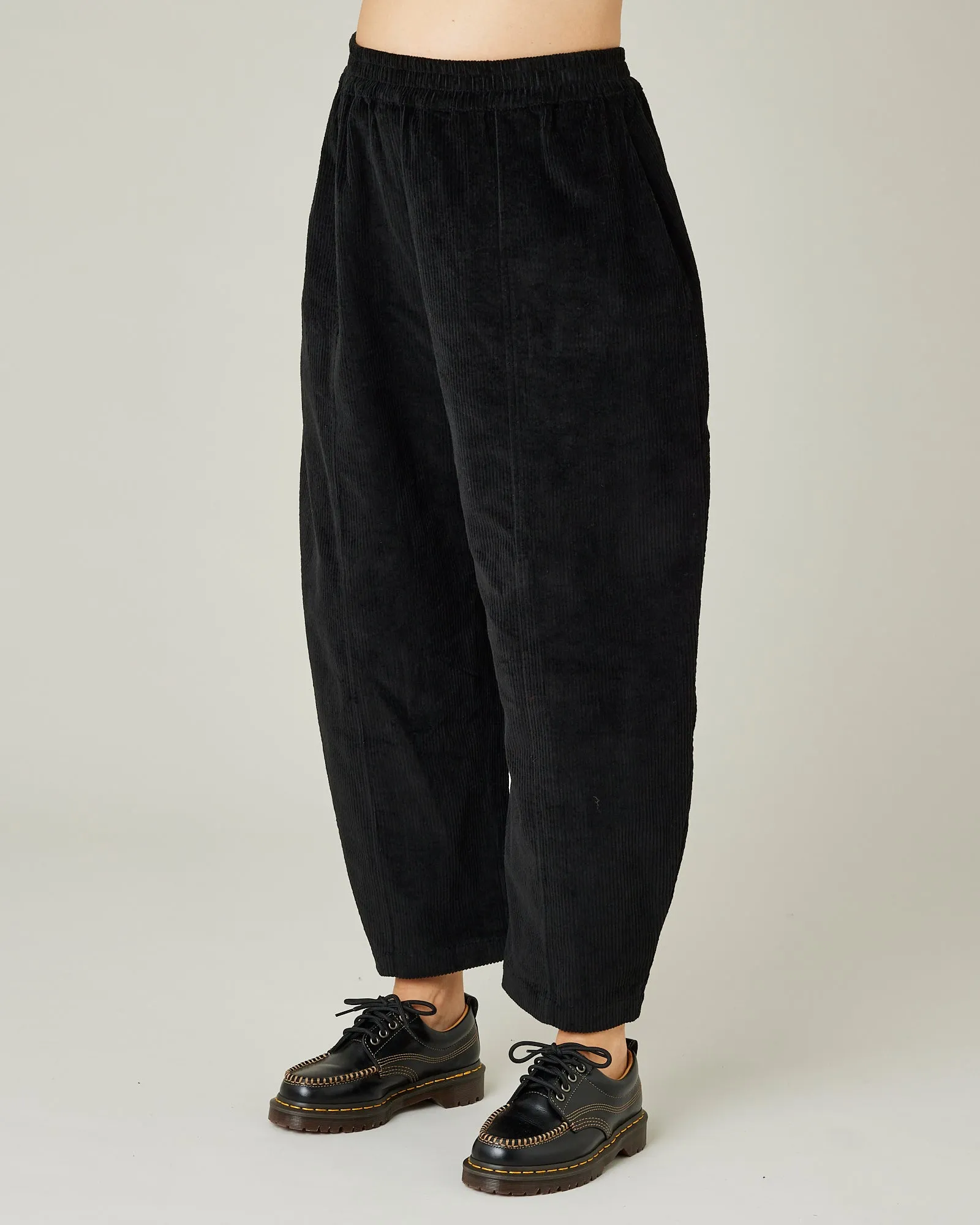 Mabel Black Cord Trousers