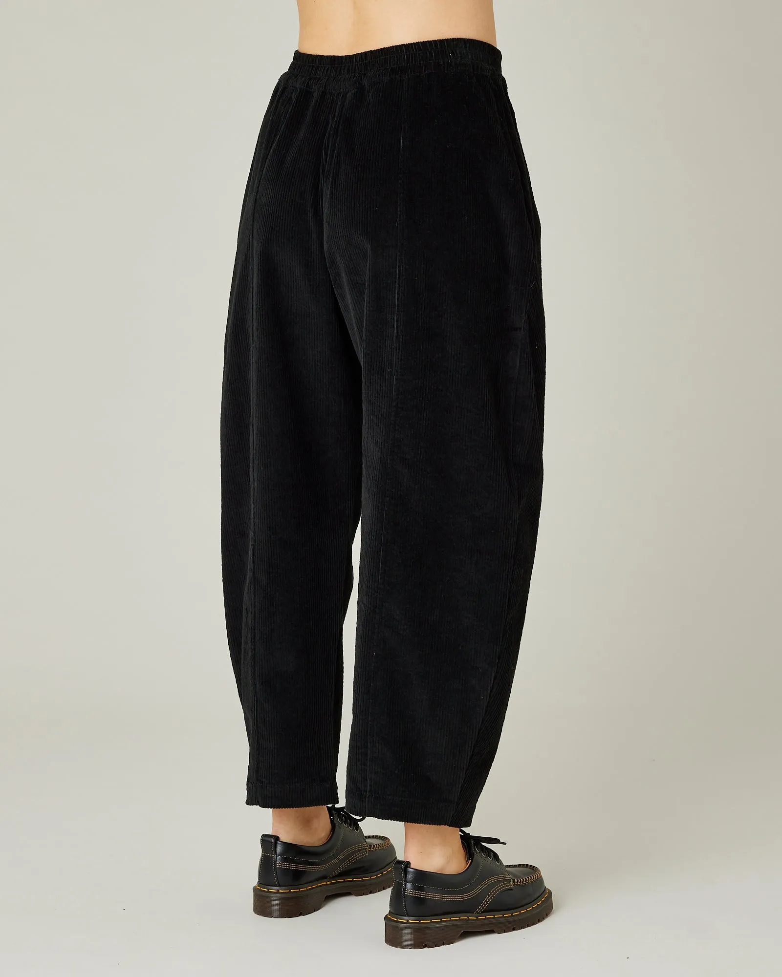 Mabel Black Cord Trousers