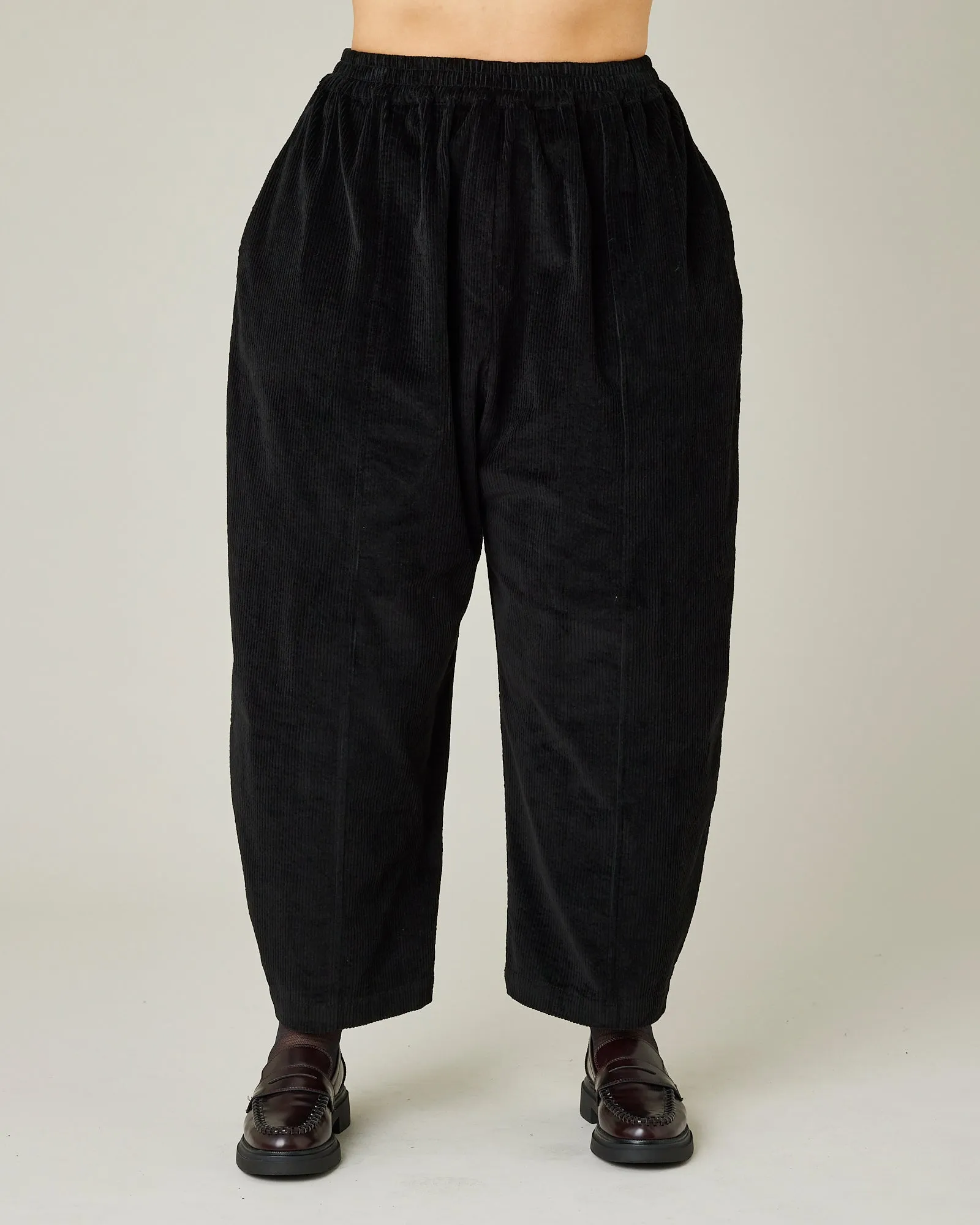 Mabel Black Cord Trousers