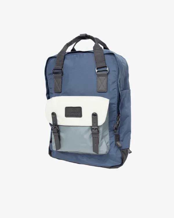 Macaroon Go Wild Series Navy X Grey Backpack