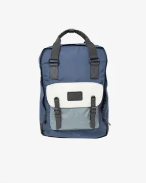 Macaroon Go Wild Series Navy X Grey Backpack