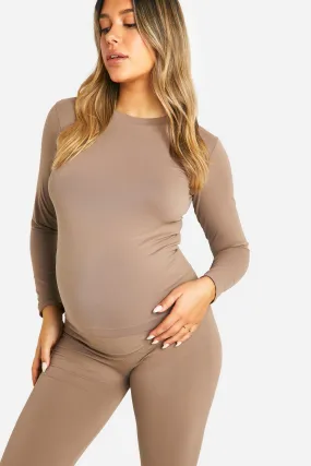 Maternity Soft Touch Longsleeve Basic Top