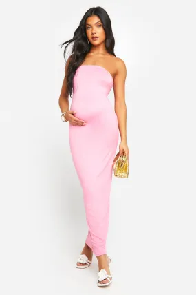 Maternity Super Soft Bandeau Maxi Dress