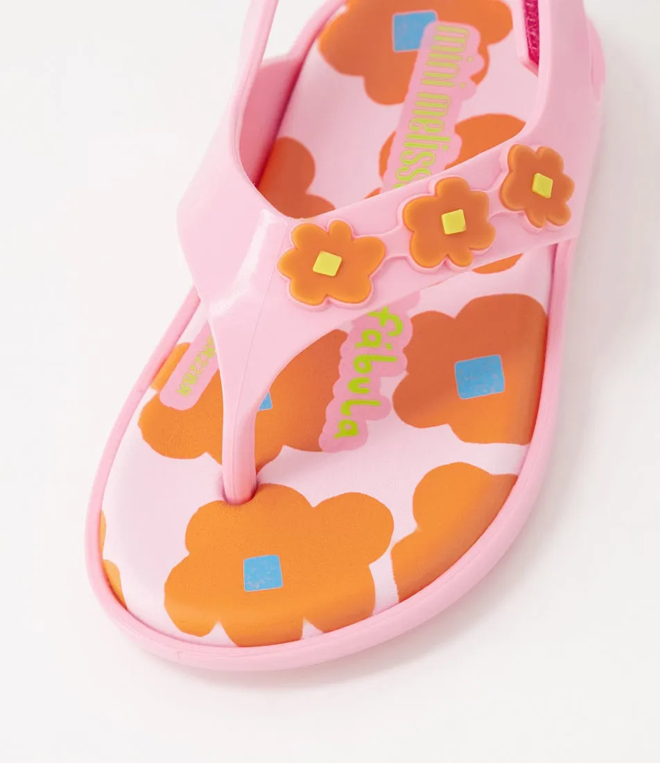 MELISSA Melissa Sunny Fabula Tot Pink Pvc Sandals