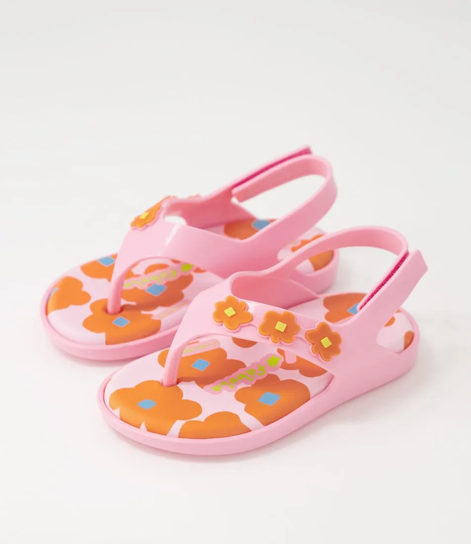 MELISSA Melissa Sunny Fabula Tot Pink Pvc Sandals