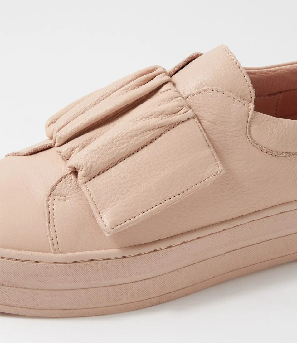 MIDAS Steller Pale Pink Leather Sneakers