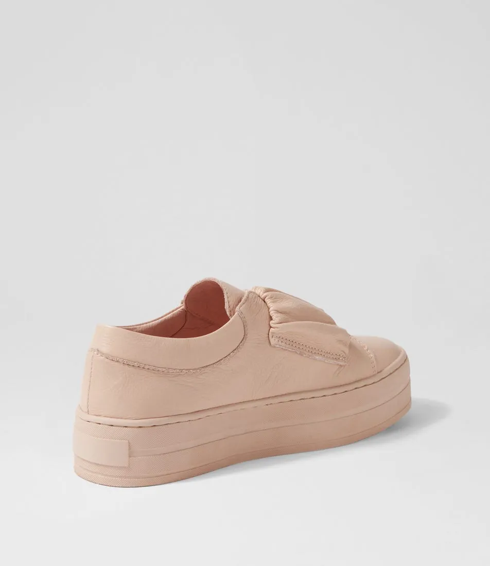 MIDAS Steller Pale Pink Leather Sneakers