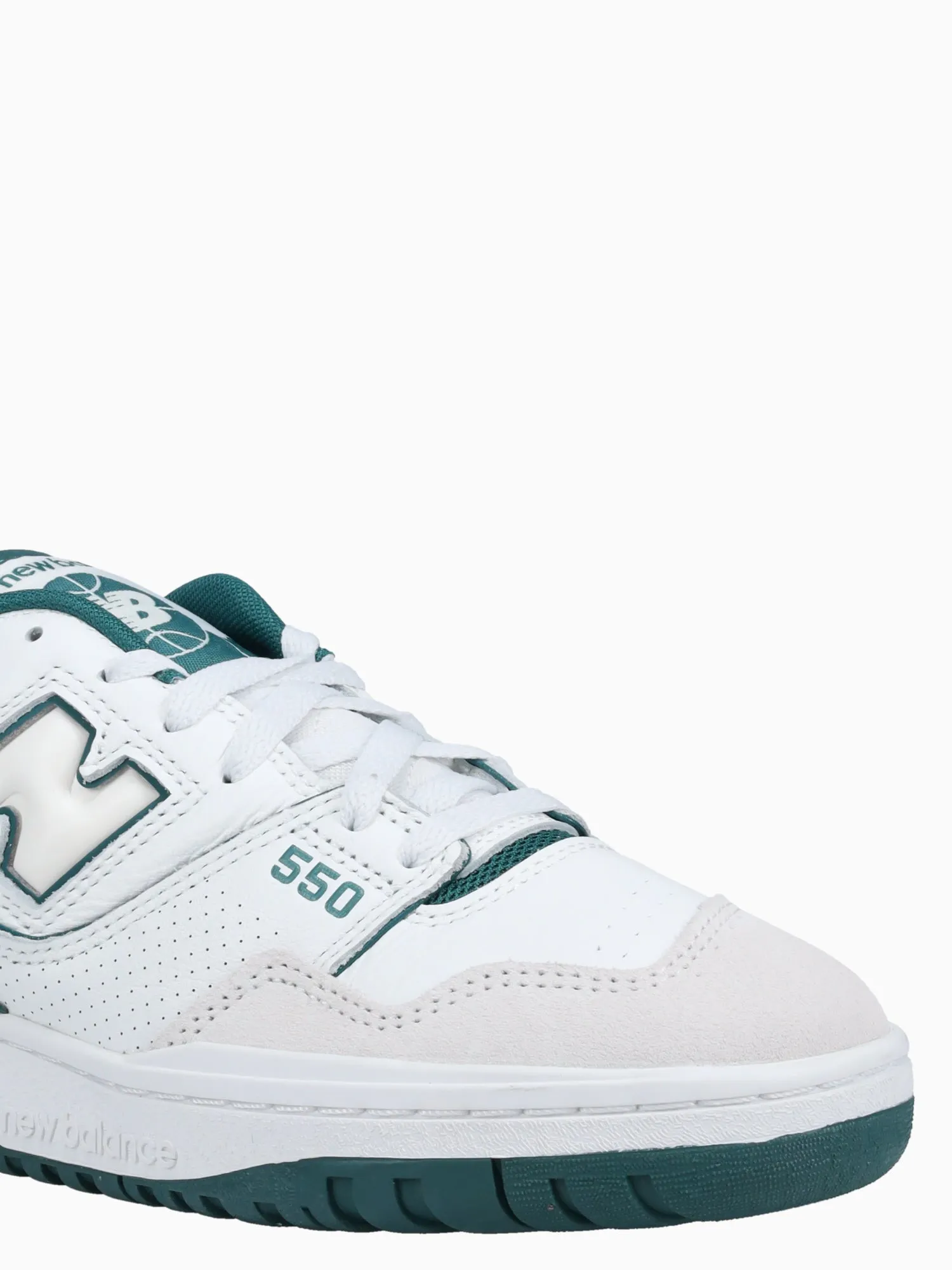 New Balance 550 White Teal leather