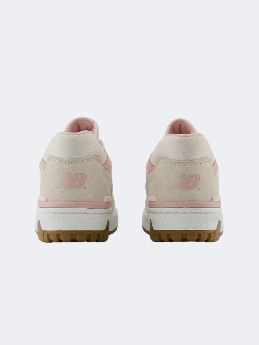 New Balance 550 Women Lifestyle Shoes Sea Salt/Pink