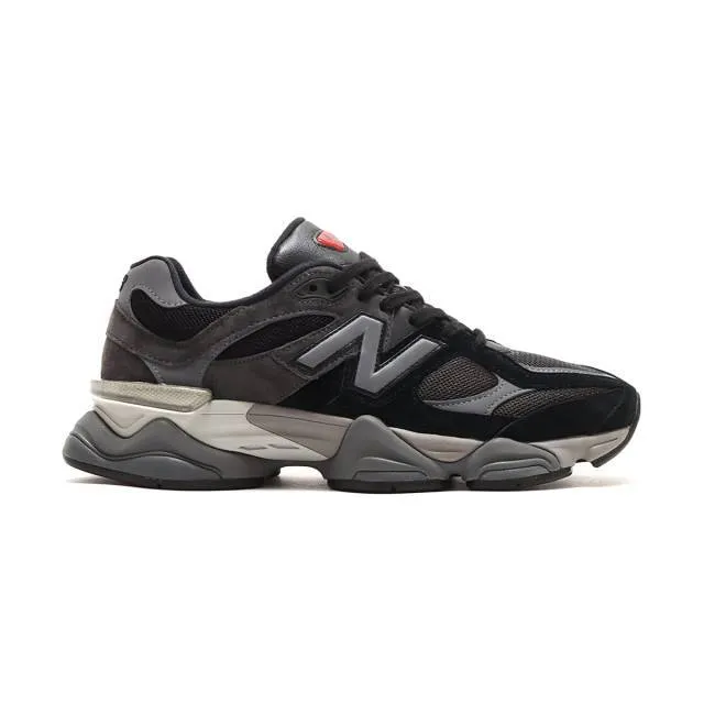 New Balance 9060 (Black/ Castlerock/ Rain Cloud) Men US ...