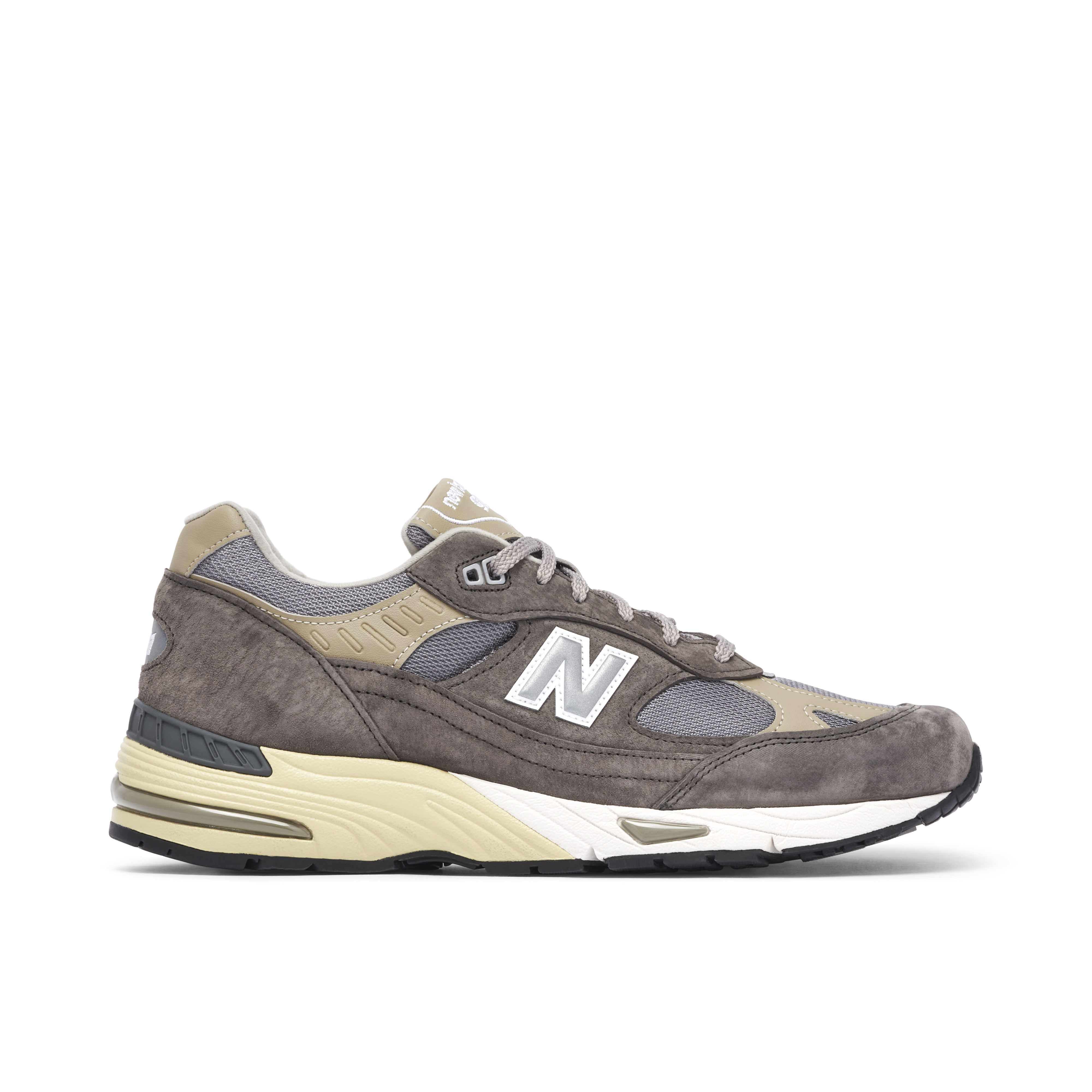 New Balance 991 Made in UK Grey Off White | M991UKF | Laced