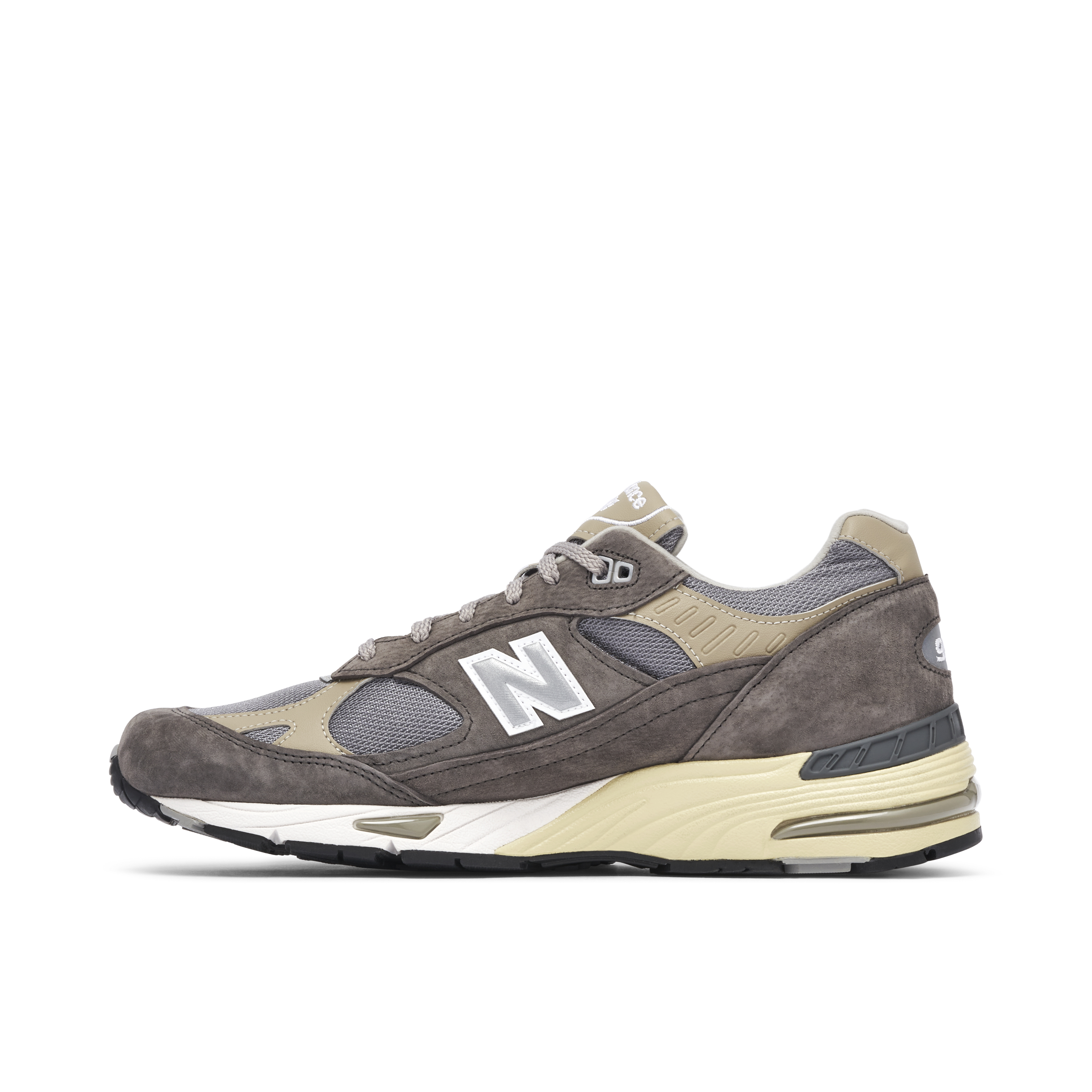 New Balance 991 Made in UK Grey Off White | M991UKF | Laced