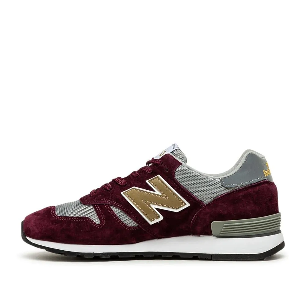 New Balance M670 BGW 'Made in England' (Burgundy / Grey)