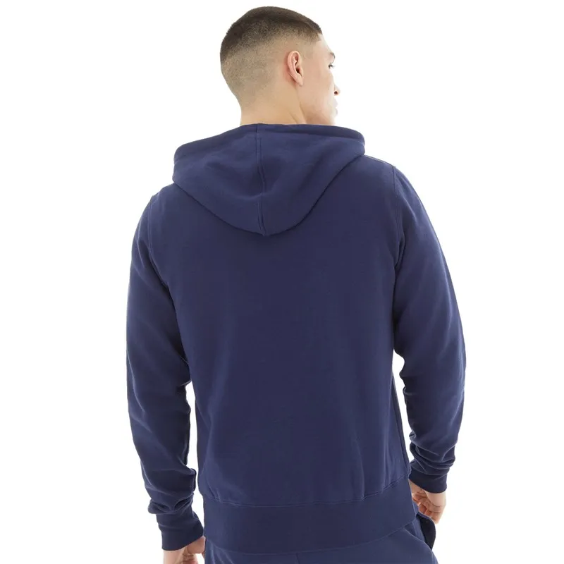 New Balance Mens Classic Core Full Zip Hoodie Pigment